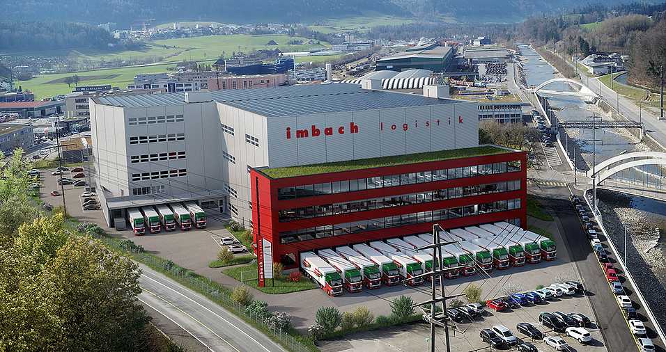 Logistikcenter Luzern (Visualisierung) nach dem Endausbau 2025